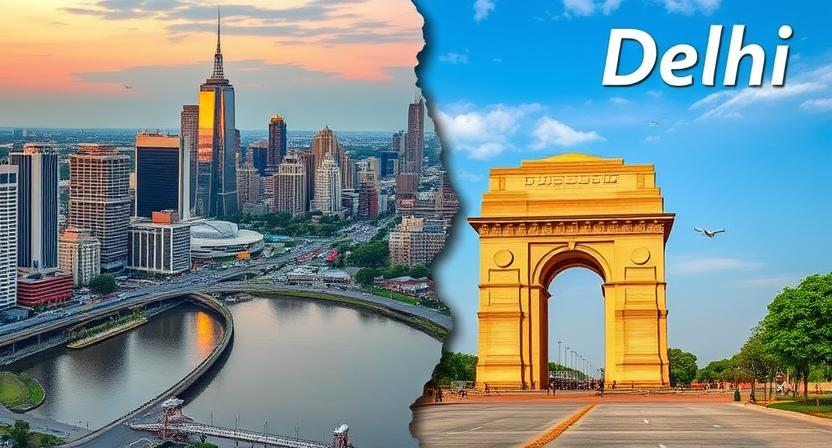 flights from Detroit to Delhi