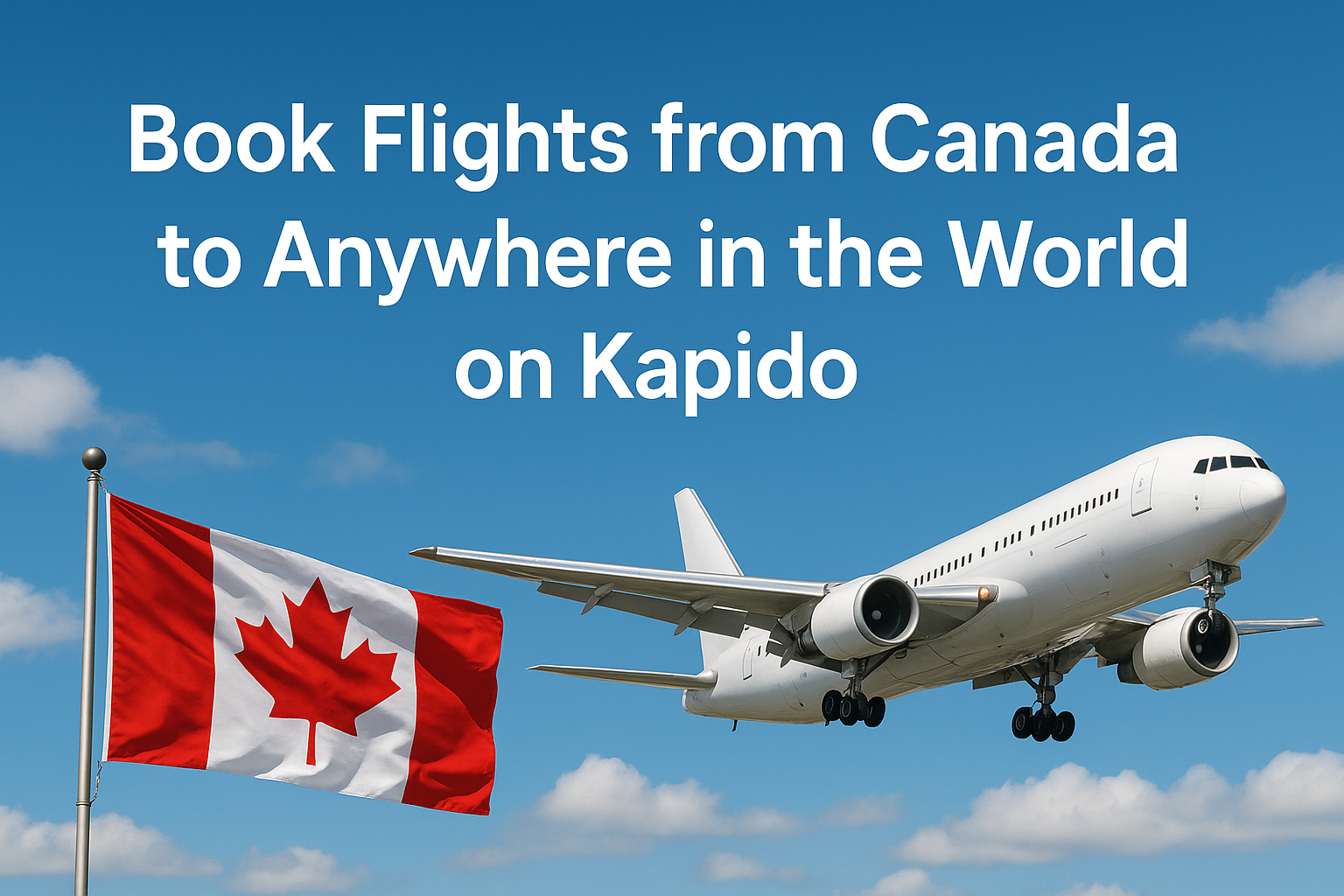 book flights from Canada